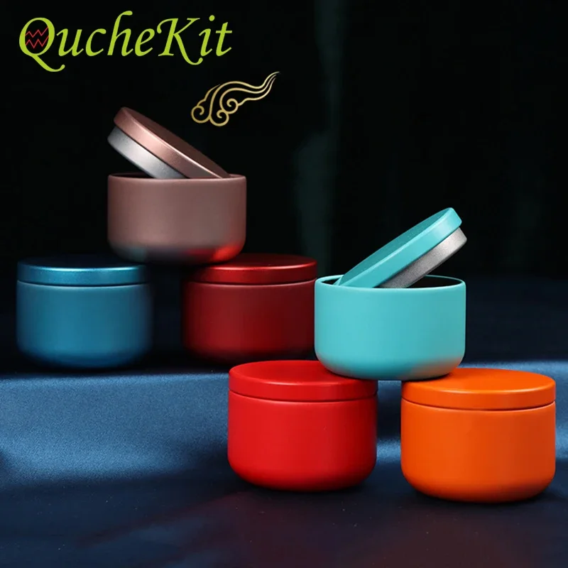 Candle Making Jug - 12pcs Round Candle Tin Metal Tea