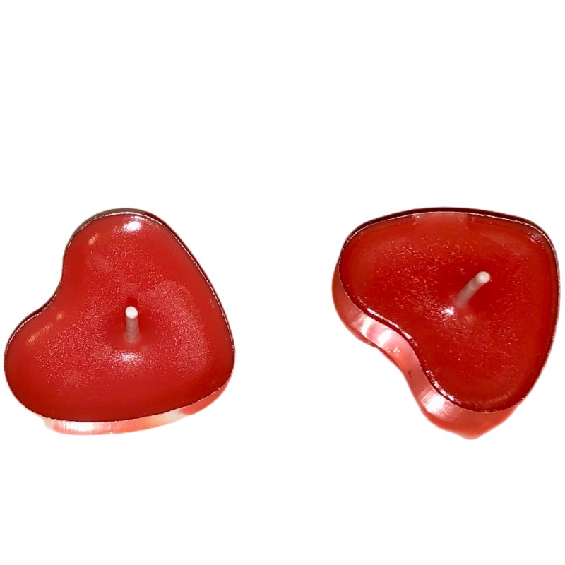100 Sets Heart shaped Empty Al - Candle Making Kits ulasan dan harga