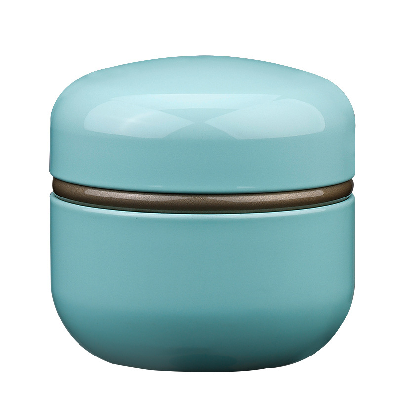 50g Electroplated Tinplate Tea - Tin Container Lid ulasan dan harga
