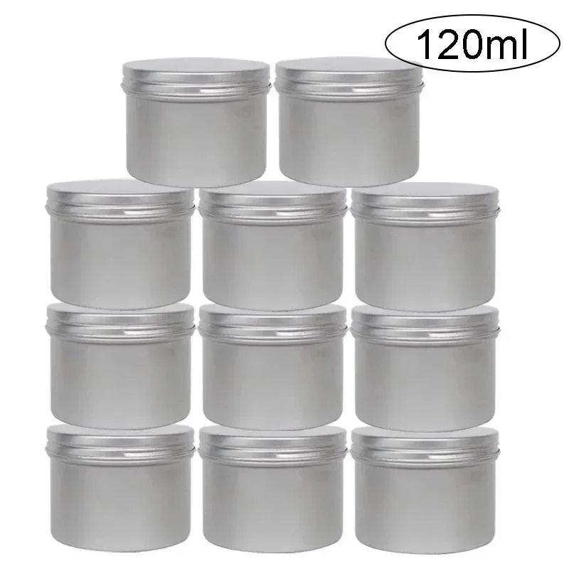 120ml 6/12/18/24/48Pcs Aluminu - Tin Container Lid ulasan dan harga