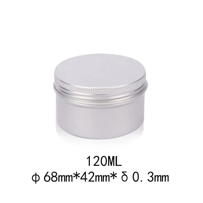 120ml 6/12/18/24/48Pcs Aluminu - Tin Container Lid ulasan dan harga
