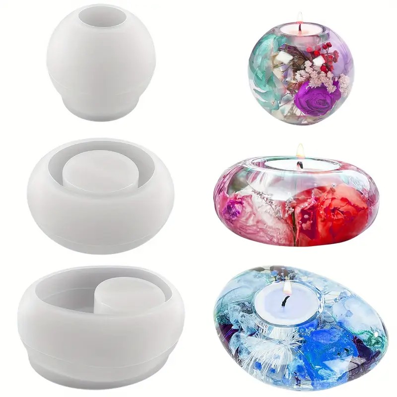 Tealight Candle Holder Resin S - Candle Making Jug ulasan dan harga