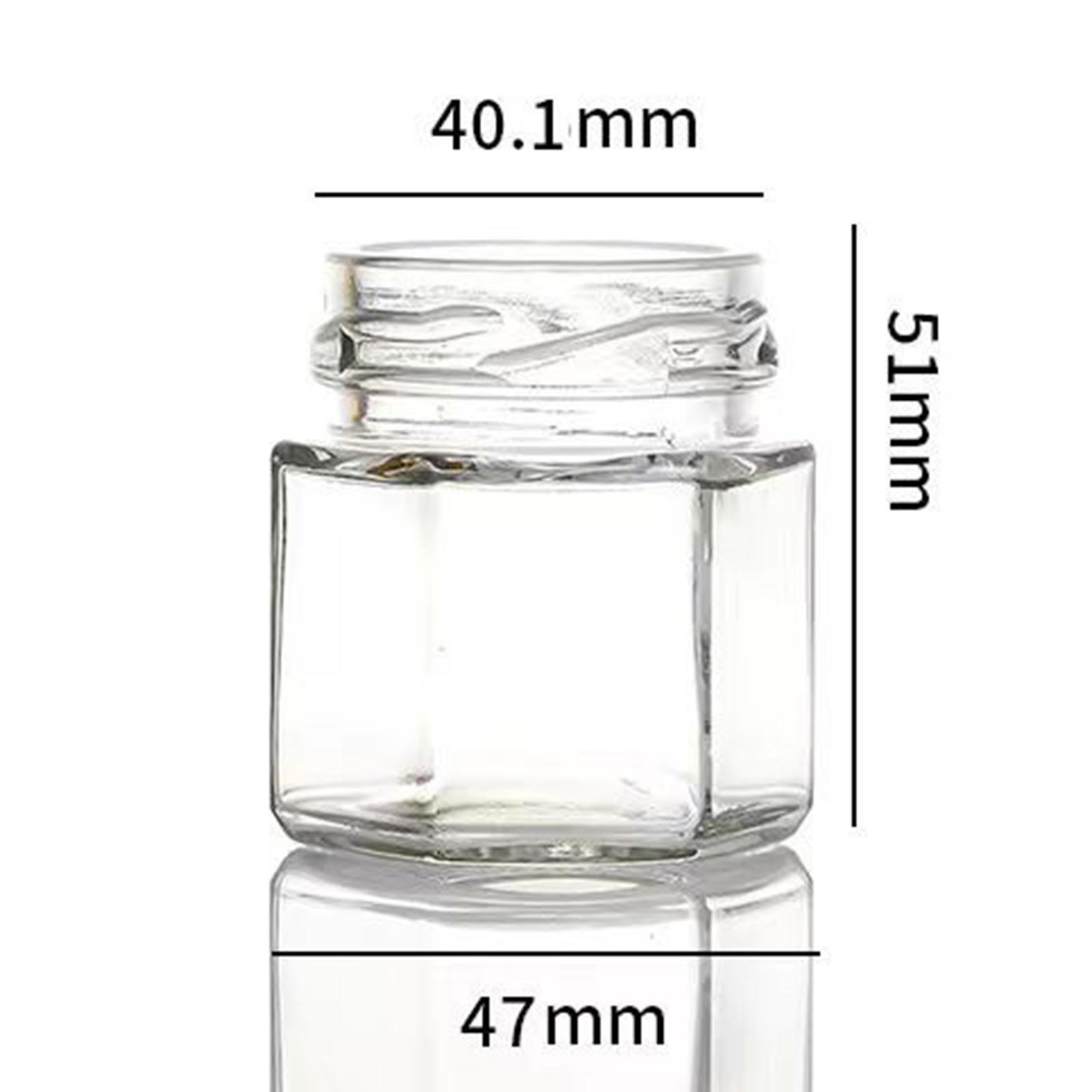20x Small Glass Jars Screw Lid - Candle Making Jars With Lids ulasan dan harga