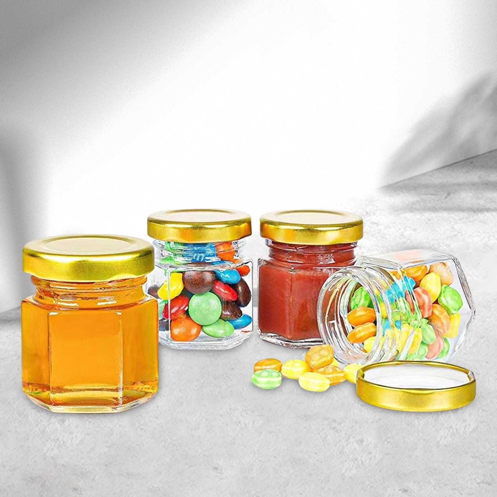 20x Small Glass Jars Screw Lid - Candle Making Jars With Lids ulasan dan harga