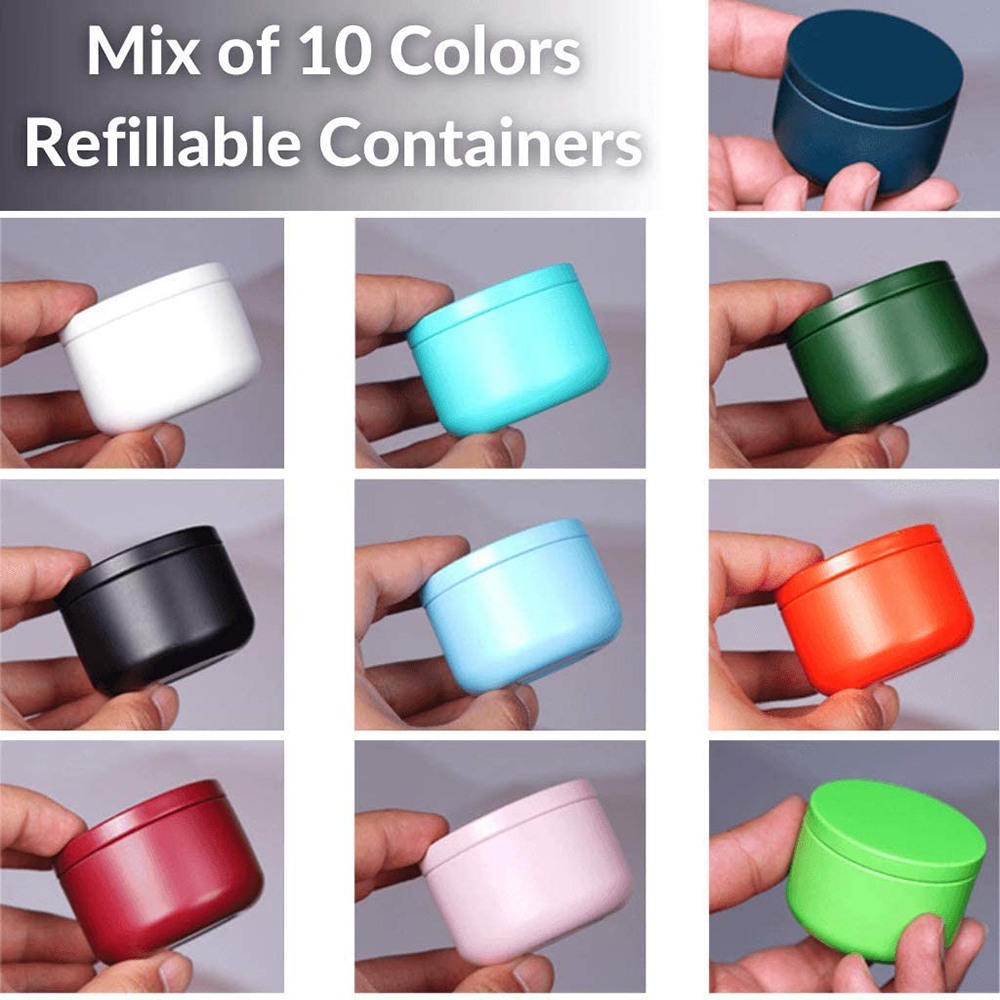 Tea Can with Airtight Lids Tin - Tin Container Lid ulasan dan harga